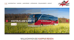 Desktop Screenshot of kappus-reisen.de
